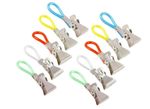 5, 10-50 X Towel Hanging Clips Hooks Dish Cloth Tea Hand Hangers Kitchen Cafe