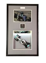 F1 Mercedes Mini Champ 2016 Framed with Hand Signed Official Photo.