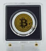 Gold Bitcoin 1/1000 Oz 999 Gold Coin 3000 Francs Chad