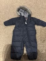 NEXT snowsuit For 9-12 Months In Blue - Brand New With Tags