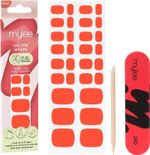 Gel Toe Nail Wraps [Be Yourself] 30 Pre-Cured Stickers for Pedicure