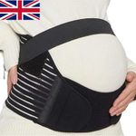 Pregnancy Maternity Belt Lumbar Back Support Waist Band Belly Bump Brace Strap