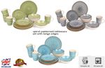 16-Piece Ceramic Stoneware Dinning Set, Tableware Dinner Set, Serve for 4