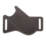 Leather Knife Sheath 6.14" x 4.61" Genuine Leather for Outdoors, Brown