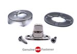 Turnbutton fastener 8mm kit & screws DOT boat canopy cover turnbuckle stud twist