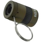 Outdoor Pocket Miniature Monocular Khaki Durable Metal Plastic Camping Use