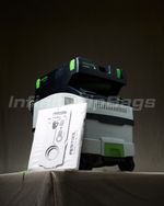 204308 Reusable Festool Dust Extractor Bag With Zip CT MINI MIDI CT15
