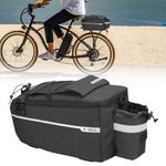 Waterproof Bike Pannier MTB Bicycle Rack Pack Carrier Bag Trunk Large Capacity