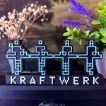 Kraftwerk -  Logo Display Model *FREE UK POSTAGE*