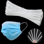 10 x Nose Bridge Wire Strip For DIY Face Mask Adjustable Bendable Plastic Coated