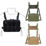 Outdoor Tactical Chest Rig Shoulder Bag Molle Tools Pouch Recon Bag Hunting