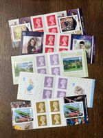 5 x 1st Class Commemorative Stamp Booklets, with Security Machins MNH 2011-19