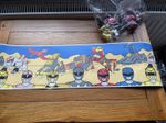 POWER RANGERS Wallpaper Border Saban UK 17cm depth Vintage 1990s New 1995 open 