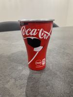 Official World Cup 2026 Coca Cola Aluminium Cup - Brand New
