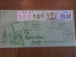 1981 Robin Hood society official first day Cover