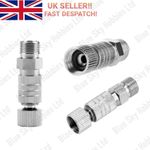 Quick Release Airbrush Disconnect Coupling Adapter 1/8" Plug HS941 Fitting - UK