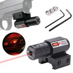 Tactical Red Lazer Beam Laser Dot Sight Scope Mount For Gun Rifle Pistol Hunting