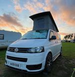 VW T5 Campervan - pop top, good mileage,  service history, available now