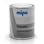 MIPA VICROM Ready Mixed Silver Alloy Wheel Paint Chrome Effect Basecoat 1L