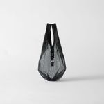 MARNA Shupatto Mesh Bag 9L Foldable Eco Bag Black Compact Japan