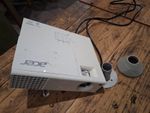 acer dlp projector - with attached ceiling mount. Item used in a sports club bar