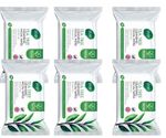 6 Pack Face Wipes 3 IN 1 COMPLETE MAKE UP REMOVAL FACE CLEANSING WIPES 25'S