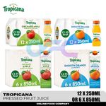 Tropicana Fruit Juice Drink 12 x 250ml or 6 x 850ml - Orchard Apple or Orange