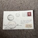 GB KGV  *CROYDON AERODROME* 1937 Croydon Capetown signed  Clouston Kirby Cover