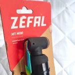 Zéfal MT Mini Compact Dual Valve Aluminium Bike Pump Black 4 Bar + Clip