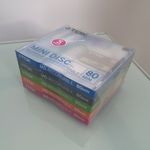 TDK MiniDisc MD-Recordable Recordable 80 min 5 Pack Slimline Jewel Cases