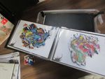 Original Flash Sheet A3 in folder japan art from a tattoo shop