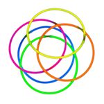 50 Pack  22 inch Premium Glowhouse Glow Stick Glow Necklaces plus Connectors