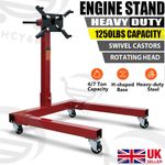 Engine Gearbox Support Stand 1250 lbs 560kg Heavy Duty Swivel Transmission Jack