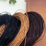 Real Genuine Craft Jewellery Leather String Cord Lace Thong Bracelets 0.8mm-6mm
