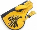 Falconry Glove Leather Bird Handling Glove Cowhide Leather Falconry Glove