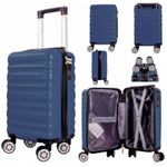 Underseat Ryanair/WizzAir Case 40 x 25 x 20 cm with Detachable Wheels (1628)