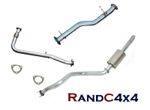 Land Rover Discovery TD5 Exhaust System Silencer Removal Down Pipe & Rear K202 