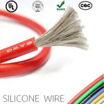 Flexible Silicone Wire Soft Cable 8/10/12/14/16/18/20/22/24/26/28 AWG Colours