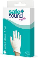 Large Cotton Gloves Soft White Multi Purpose Light Protection Work Gloves