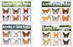 Stamp blocks complete Butterflies 2012 Bermuda islands