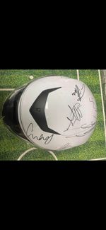 Full F1 Signed Grid Helmet With COA