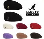 Kangol Wool 504 Flat Cap Men Women Casual Woolen Beret Hat Winter Newsboy Caps