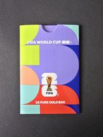 Pamp FIFA World Cup 26 1g 999.9 Gold Bar In Assay New 