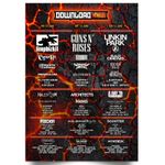 Download Festival 2026 Line-up Poster Print For Music Fans Print A5 A4 A3
