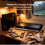 DVD Player HDMI 1080P Region Free with Remote, HDMI & Audio Cable for Home TV UK