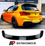 For BMW 1 Series F20 F21 LCI Rear Gloss Black Roof Spoiler M135i M140i 15-19