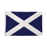 St. Andrew's Scotland Flag Navy Blue | Scottish Saltire Banner | Fast Shipping
