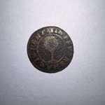 1667 His Half Penny Faversham 