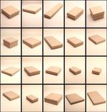  Brown Kraft Paper Gift Boxes Ring Bracelet Watch Black Insert Wholesale Bulk