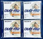 SONY DVD -RW 30 MINUTE 1.4GB 3" INCH BLANK CAMCORDER DISC NEW